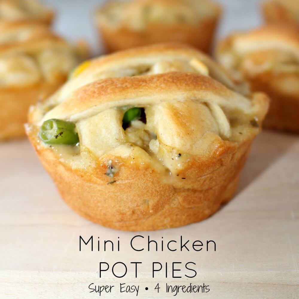Toddler Meal Ideas : Mini Chicken Pot Pies