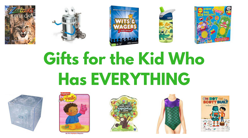 Round up of gifts and toys for the child who has everything!