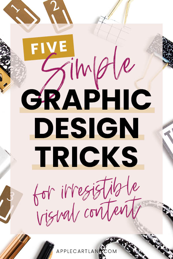 5 graphic design tips for DIY design