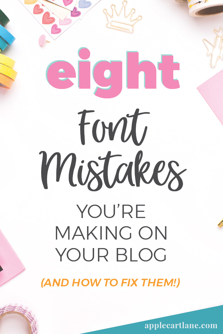 font-mistakes