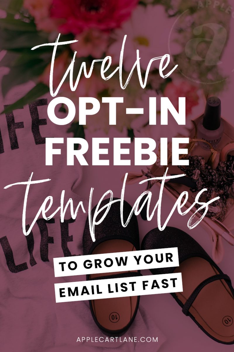 opt-in freebie templates