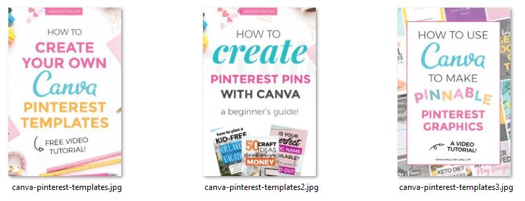 How to Create Canva Pinterest Templates + Video Tutorial! - Applecart Lane