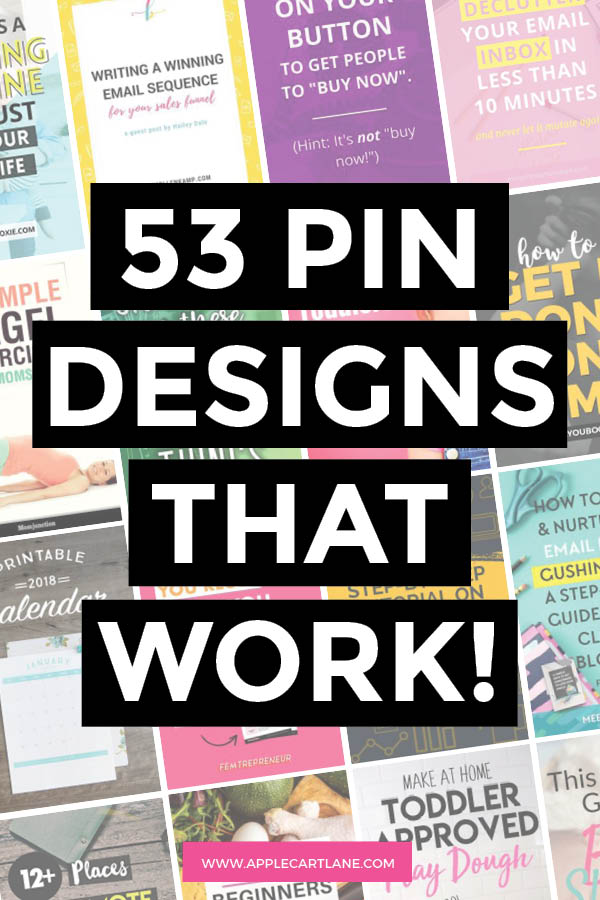 Need Pinterest Pin Ideas Check Out These 53 Pinterest Pin Designs That 